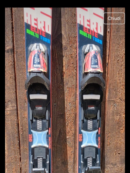 Sci Rossignol Hero 156 cm r12 usati