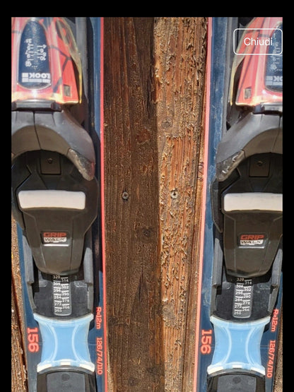 Sci Rossignol Hero 156 cm r12 usati