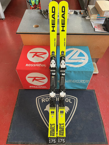 Sci Head WC Rebels I.Race Pro 175 cm r15.3 usato