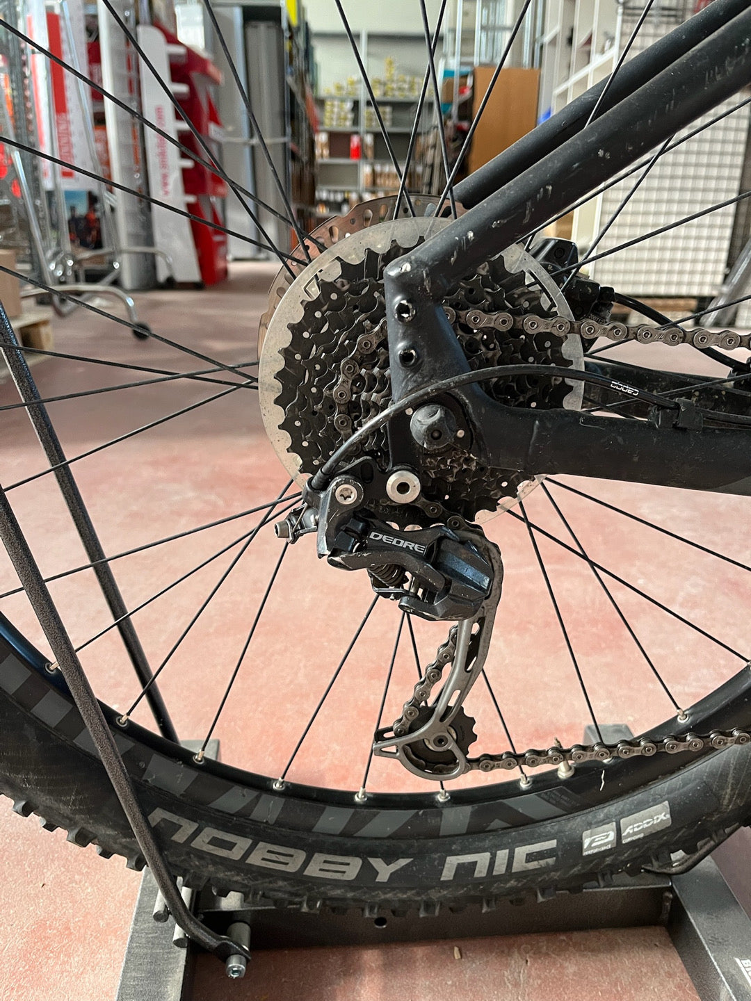 E-MTB Raymon tg. M usato noleggio