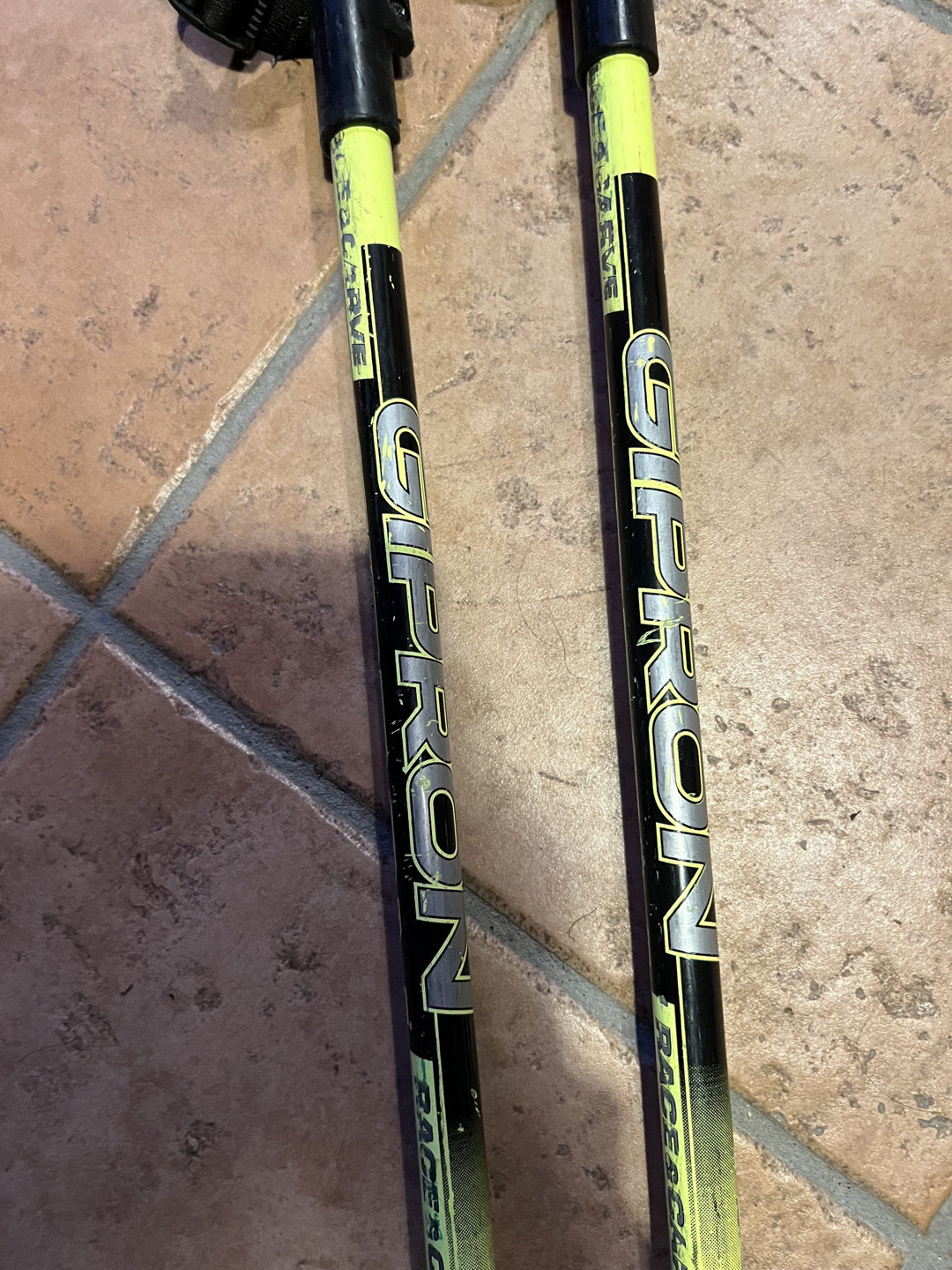 Bastoncini da sci Gipron 115cm usati