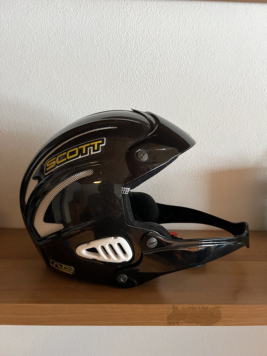 Casco da sci Scott tg S (55 / 56) usato + mentoniera