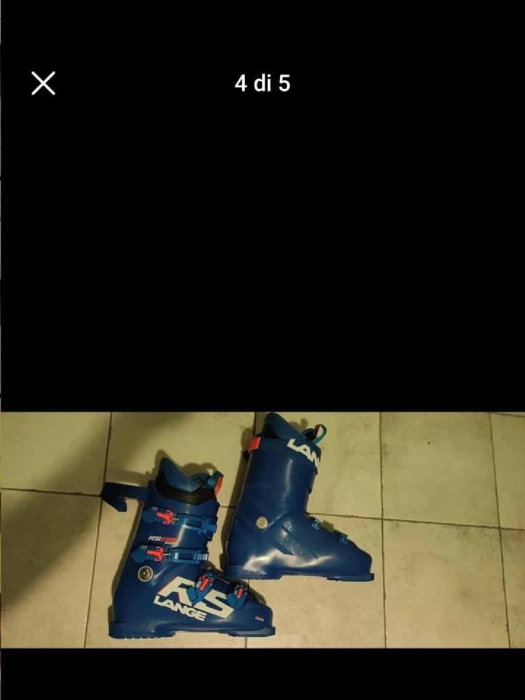 scarpone da sci Lange Rs 130 Wide tg. 29 usati