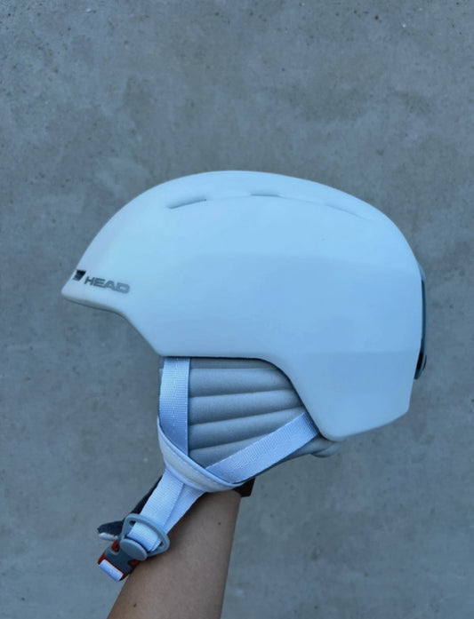 Casco sci Head bianco tg. 52-55cm usati