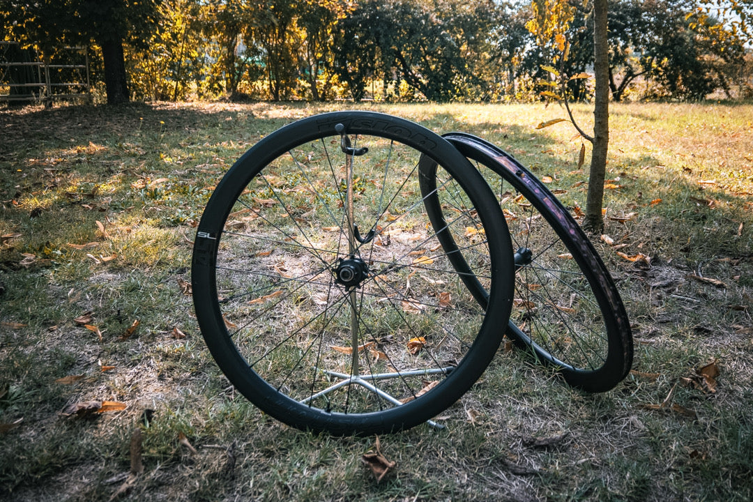 Ruote bici da corsa vision metron 45sl usate
