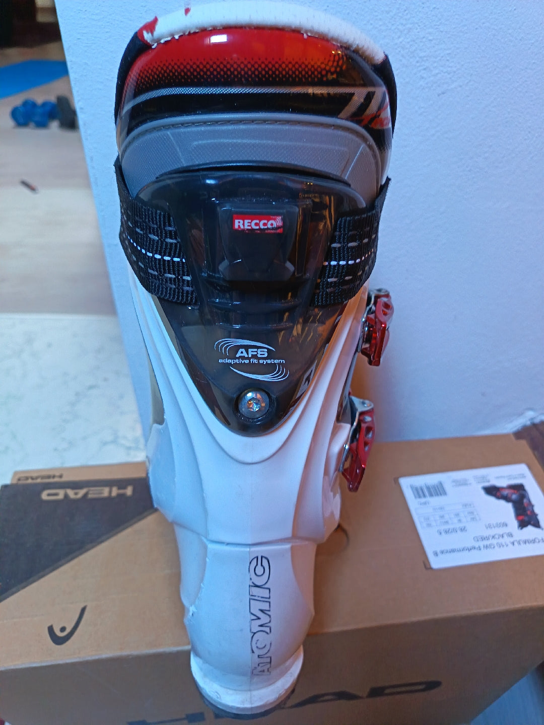 scarpone sci Atomic Tech 80 usato