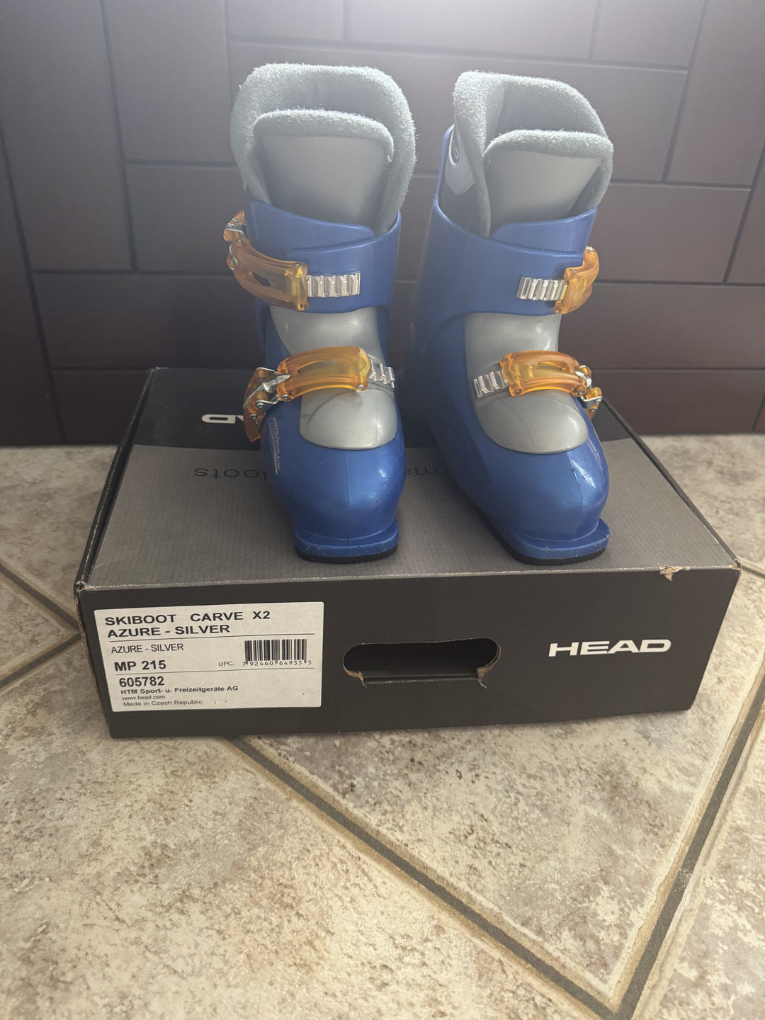 scarponi sci bambino Head tg 21.5