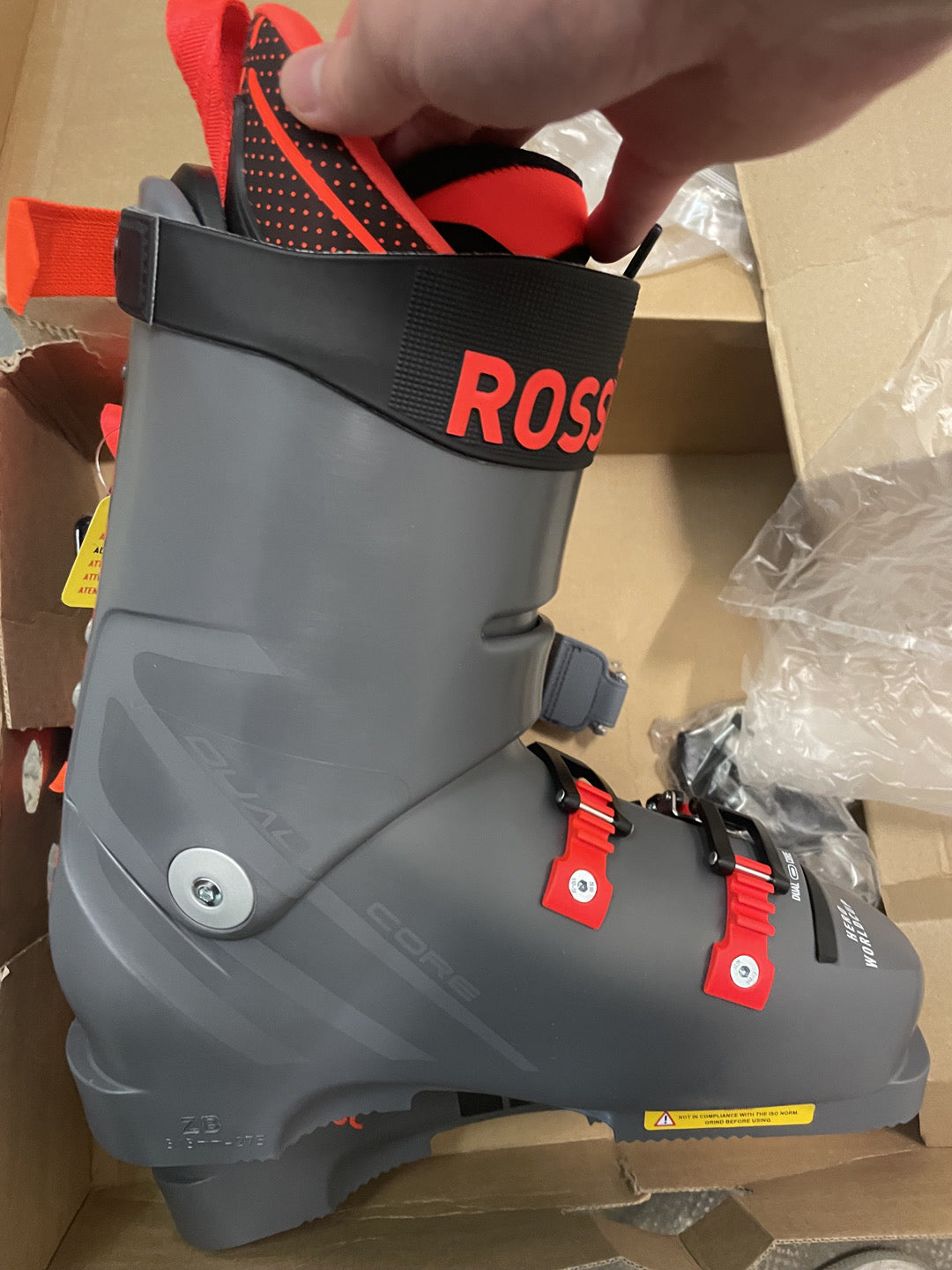 Scarponi da gara Rossignol Hero WC zb tg. 27.5 nuovi