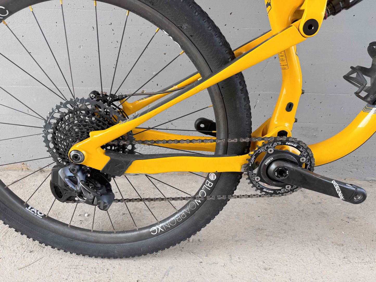 MTB Kona HEI HEI CR/DL 2022 taglia L usata gialla