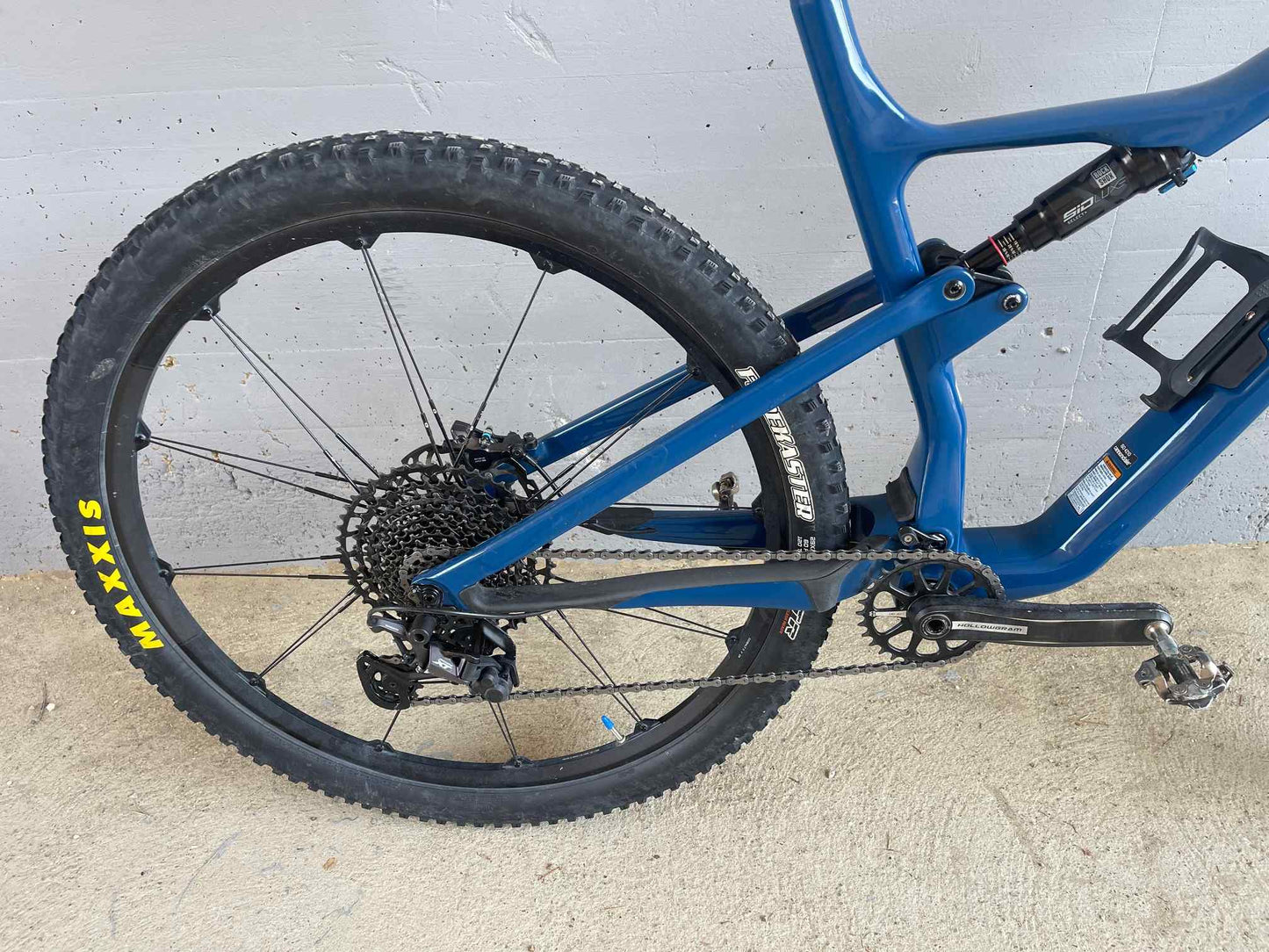 MTB Cannondale Scalpel Carbon SE 1 taglia XL usata blu