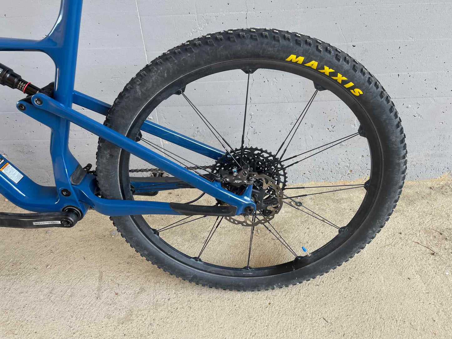 MTB Cannondale Scalpel Carbon SE 1 taglia XL usata blu