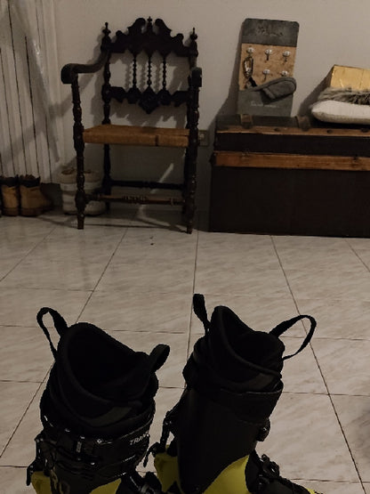 scarponi scialpinismo Fischer Transalp Pro tg. 26.5 usati