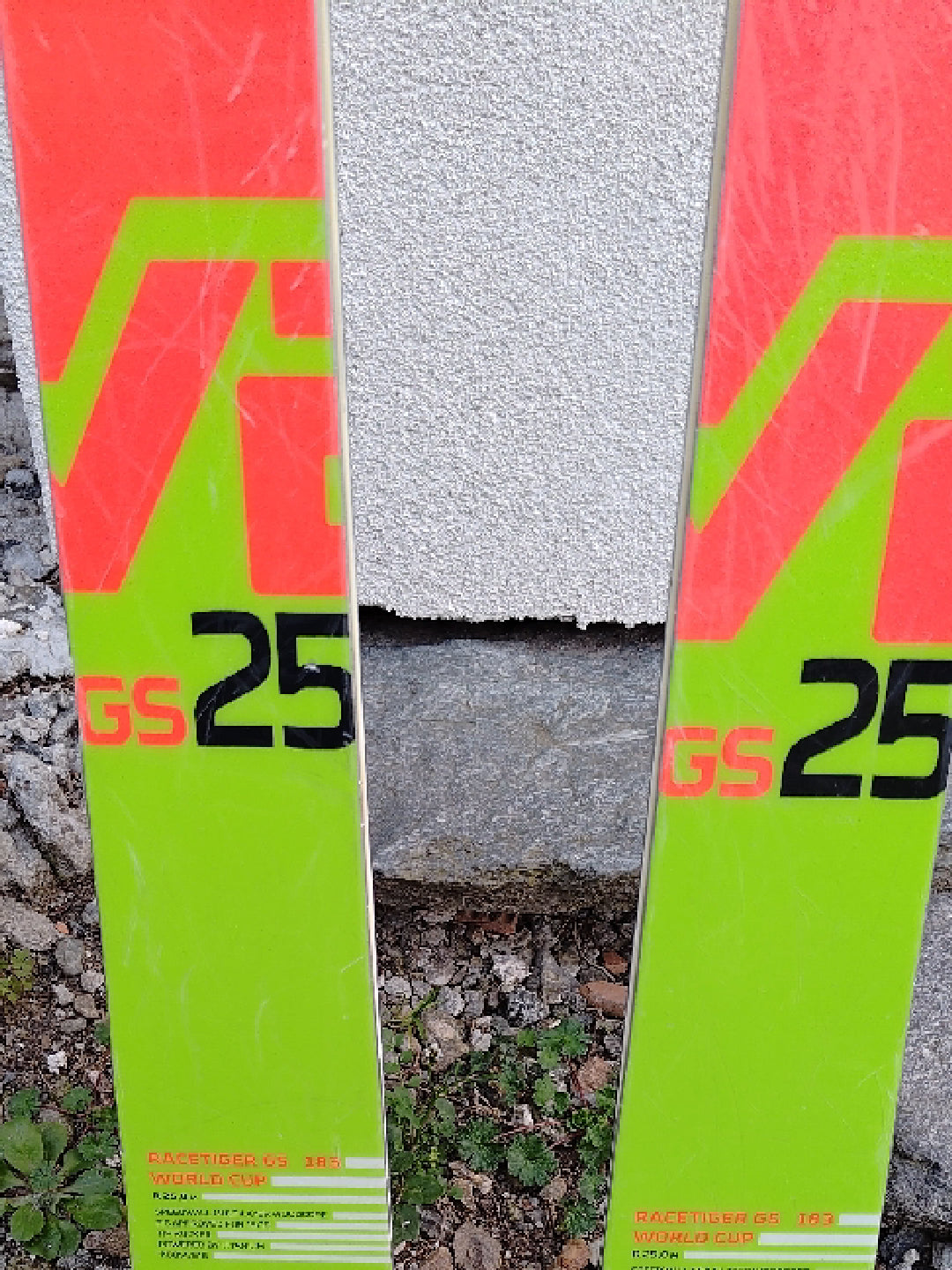 Sci Volkl Racetiger GS fis 183cm r25 usati