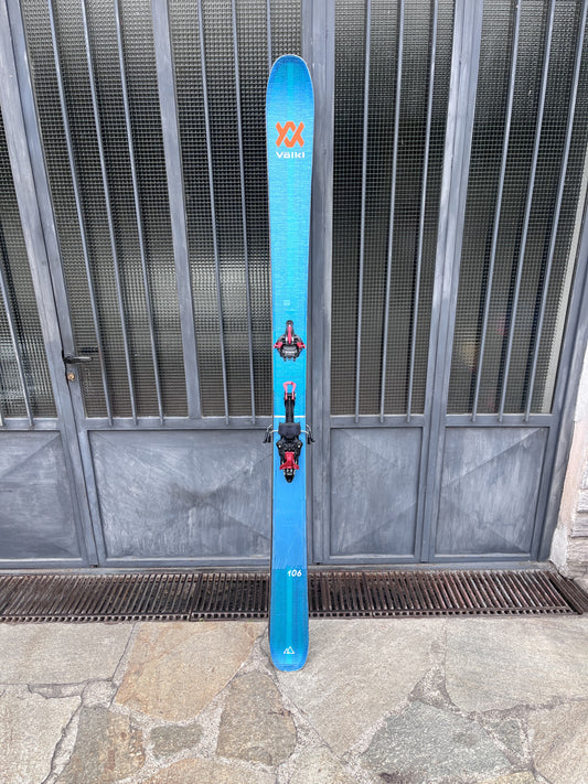 Scialpinismo Volkl Blaze 106 taglia 186 cm + kingpin 13 usati