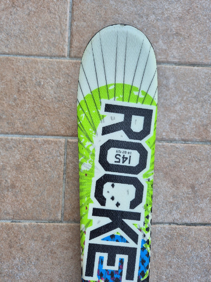 sci Atomic 145 cm con attacchi usati