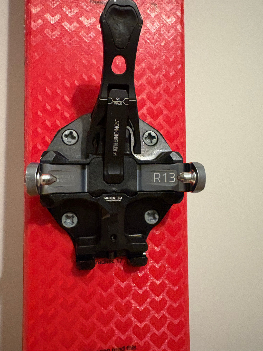 171cm Black Crows Camox r17 + ATK Raider 13Evo + Pelli kit usati