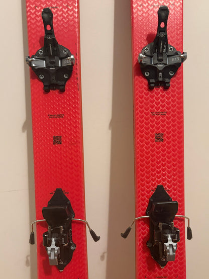 171cm Black Crows Camox r17 + ATK Raider 13Evo + Pelli kit usati