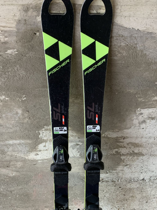 Sci Race Fisher SL 125 cm r8 m usati