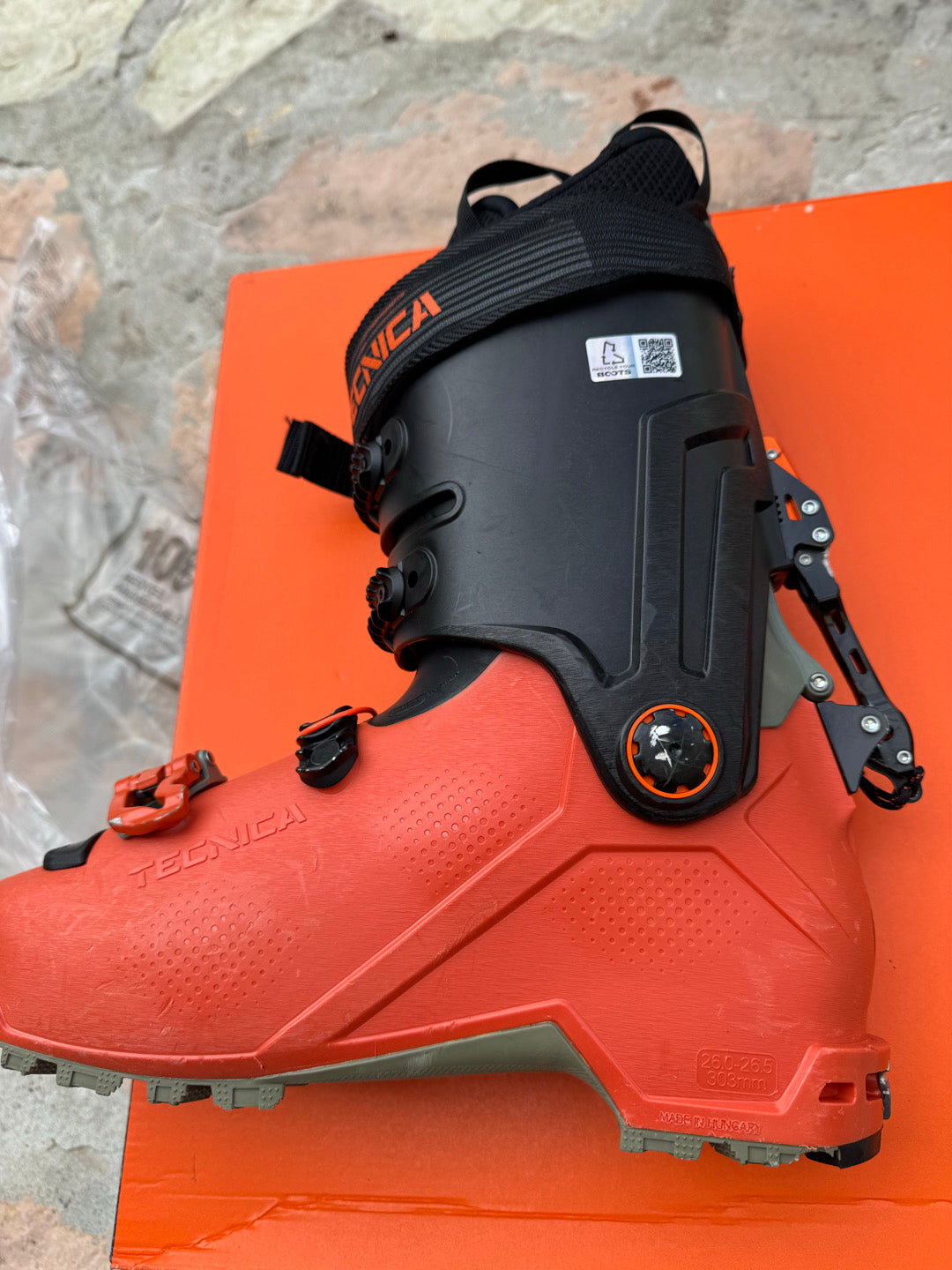 Scarponi Tecnica zero g tour pro tg. 26.5 usati