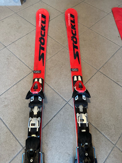 Sci Stöckli Gs Laser 175cm raggio 17.1 metri usato
