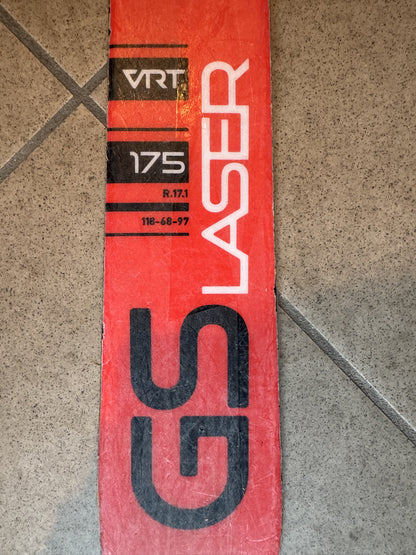 Sci Stöckli Gs Laser 175cm raggio 17.1 metri usato