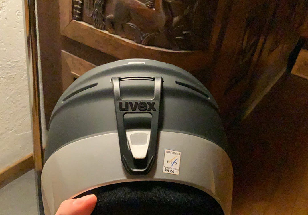 Casco sci Uvex Omologato FIS 55-56cm usato