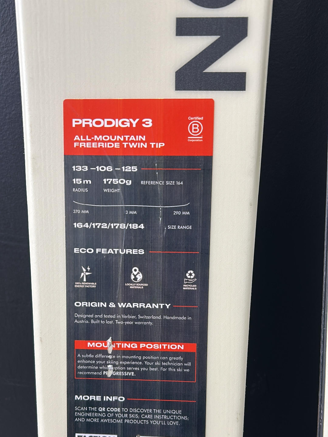 FACTION PRODIGY 3