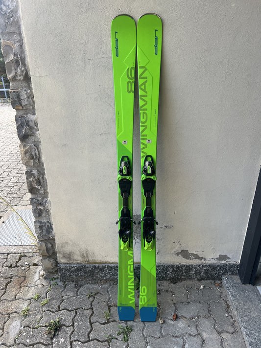 178cm Sci freeride Elan Wingman 86 CTI r18.5 usato