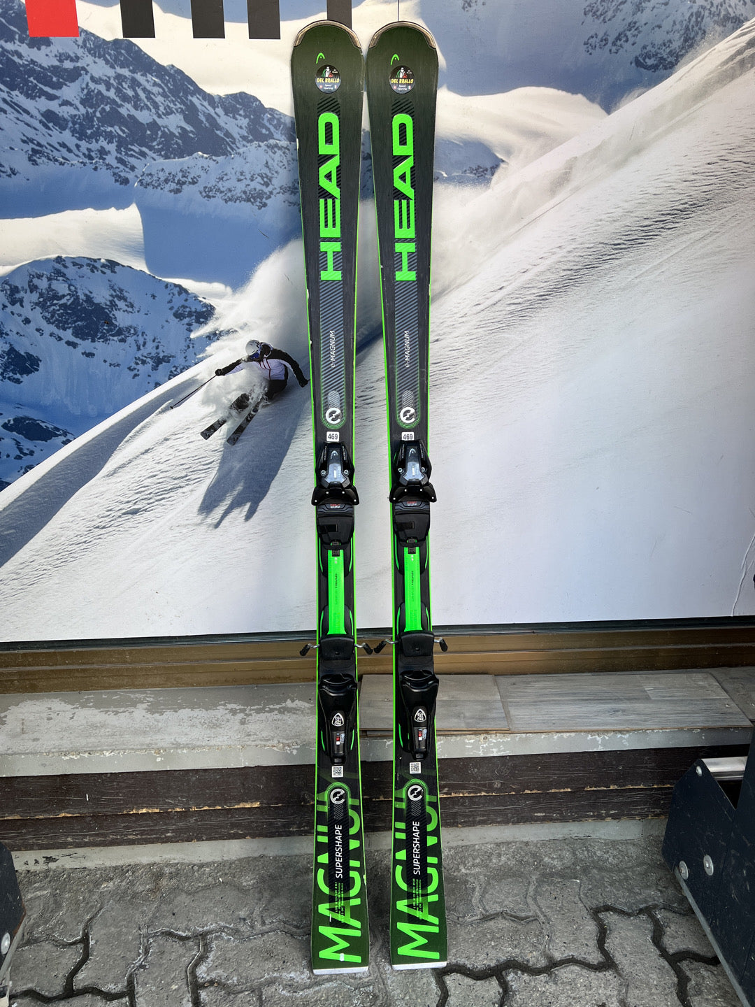 170cm sci Head Supershape e-Magnum r13.1 usati N46