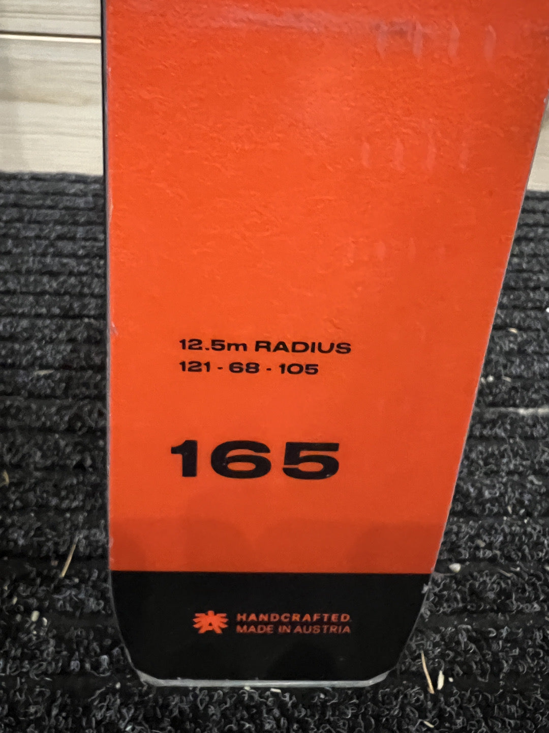 165cm Blizzard SRC 2024 sci discesa Test N222