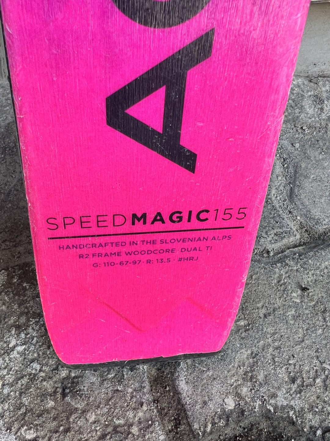 155cm sci Elan Speedmagic r13.5 usato N457