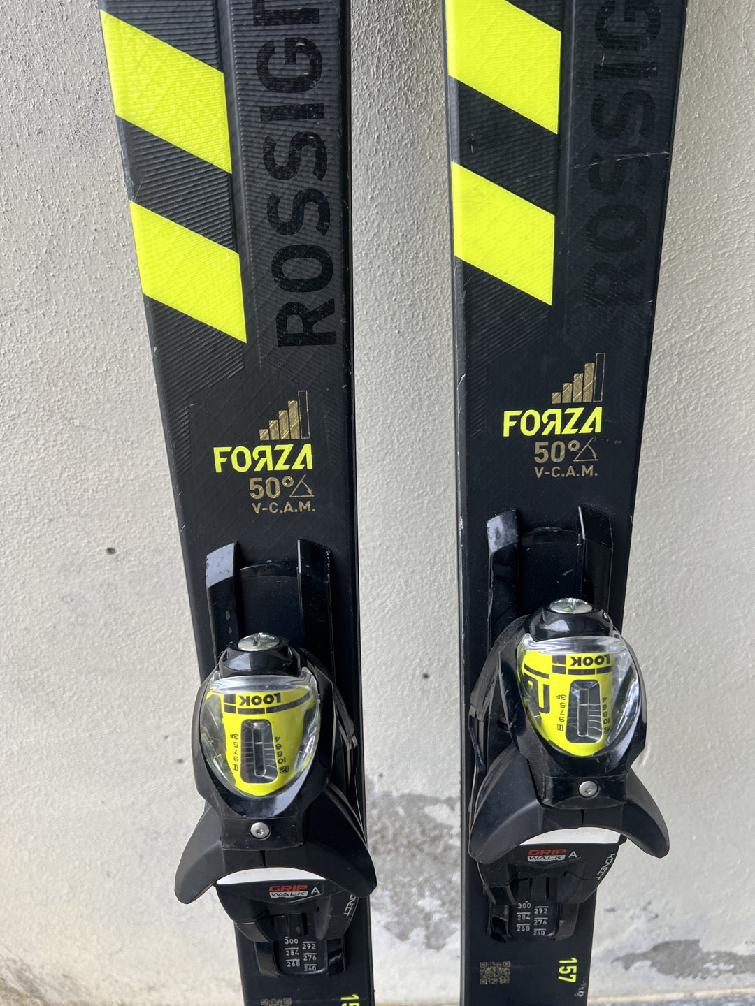 157cm sci Rossignol Forza 50 r11 usati N1