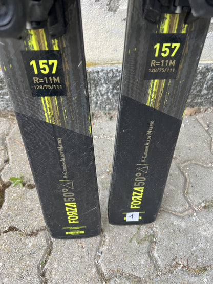 157cm sci Rossignol Forza 50 r11 usati N1