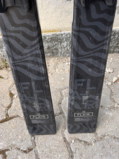 158cm sci Volkl Flair 72 r12.7 usato test N1