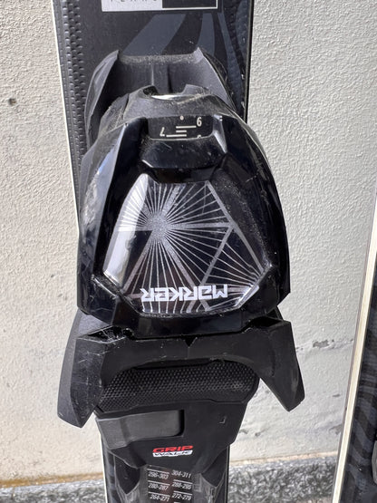 158cm sci Volkl Flair 72 r12.7 usato test N1