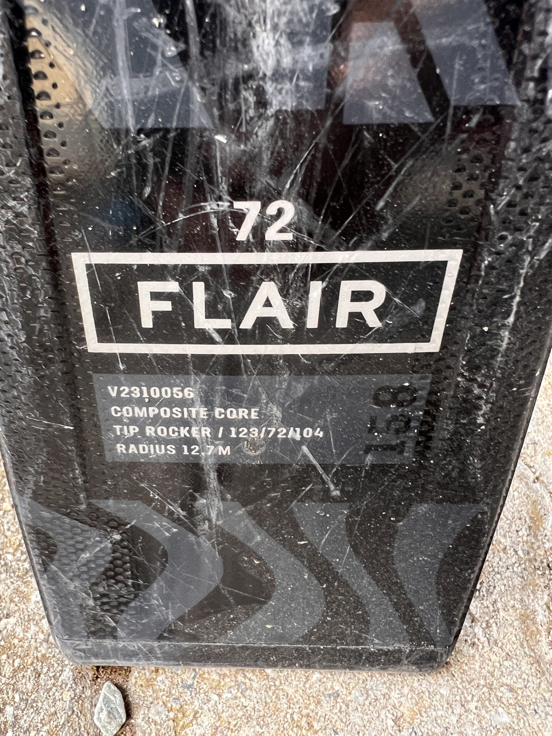 158cm sci Volkl Flair 72 r12.7 usato test N1