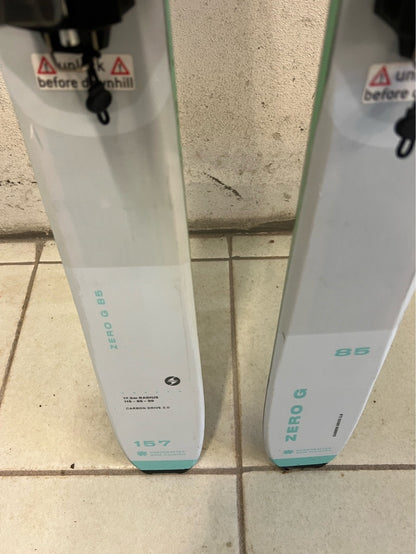 157cm Blizzard G085W Sci + attacchi + pelli