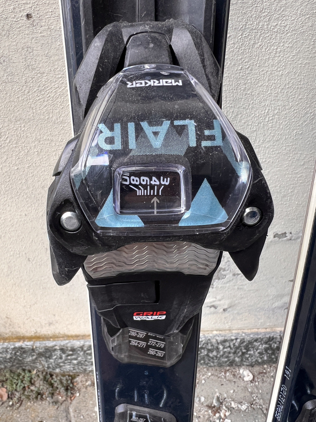 161cm sci Volkl Flair 76 r14.2 usato test