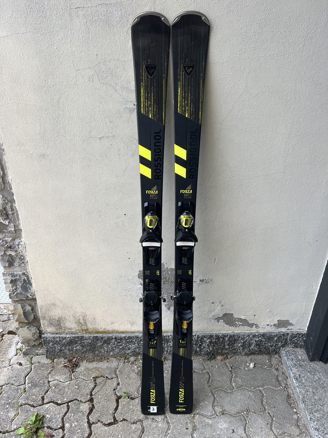 157cm sci Rossignol Forza 50 r11 usati N3