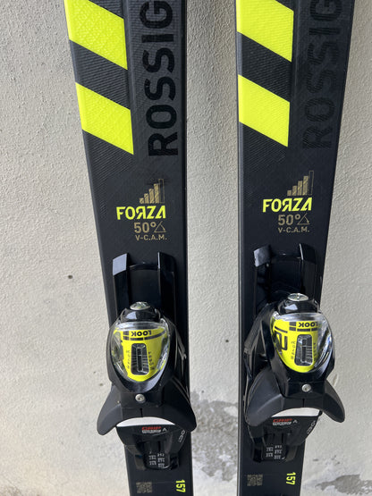 157cm sci Rossignol Forza 50 r11 usati N3