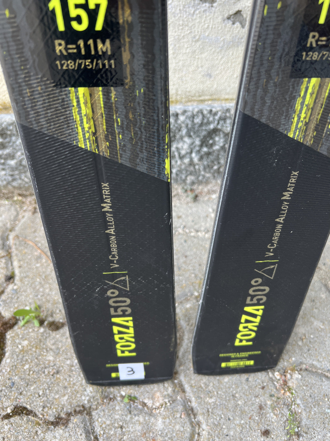 157cm sci Rossignol Forza 50 r11 usati N3