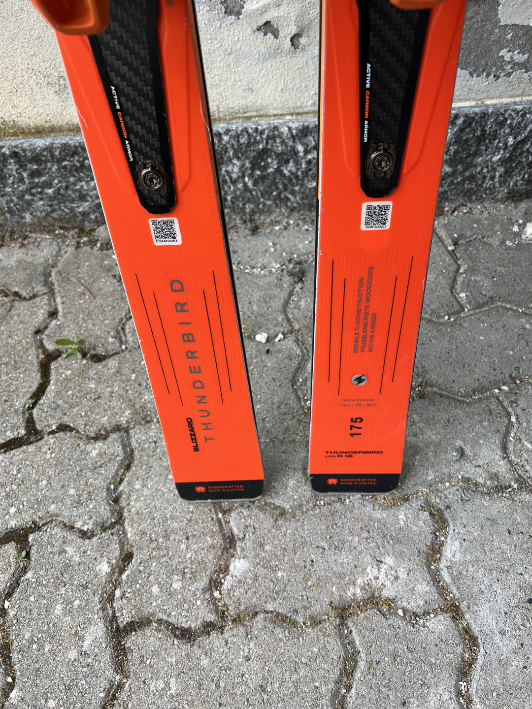 175cm sci Blizzard Thunderbird Ltd Test r18 usati