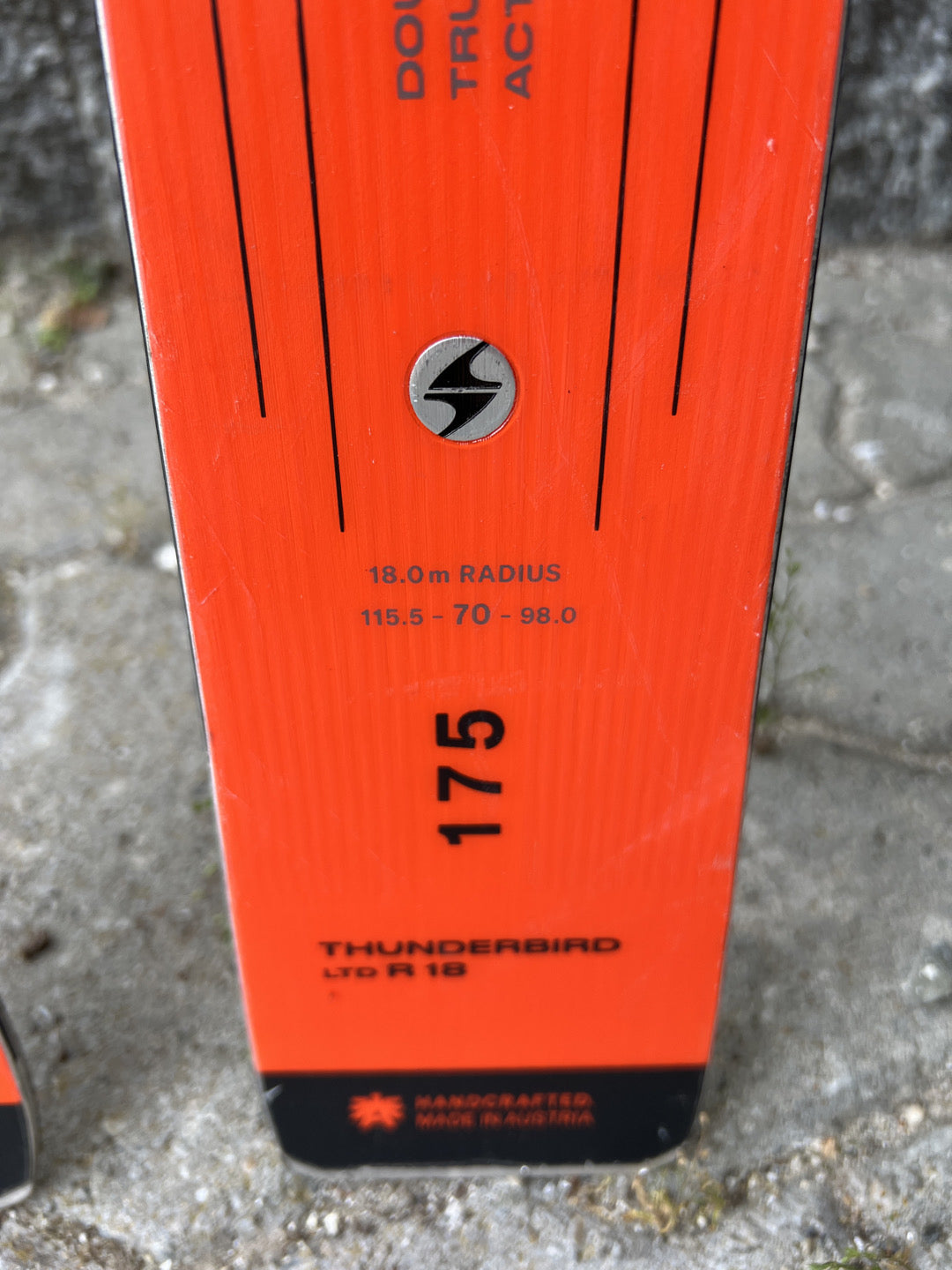 175cm sci Blizzard Thunderbird Ltd Test r18 usati