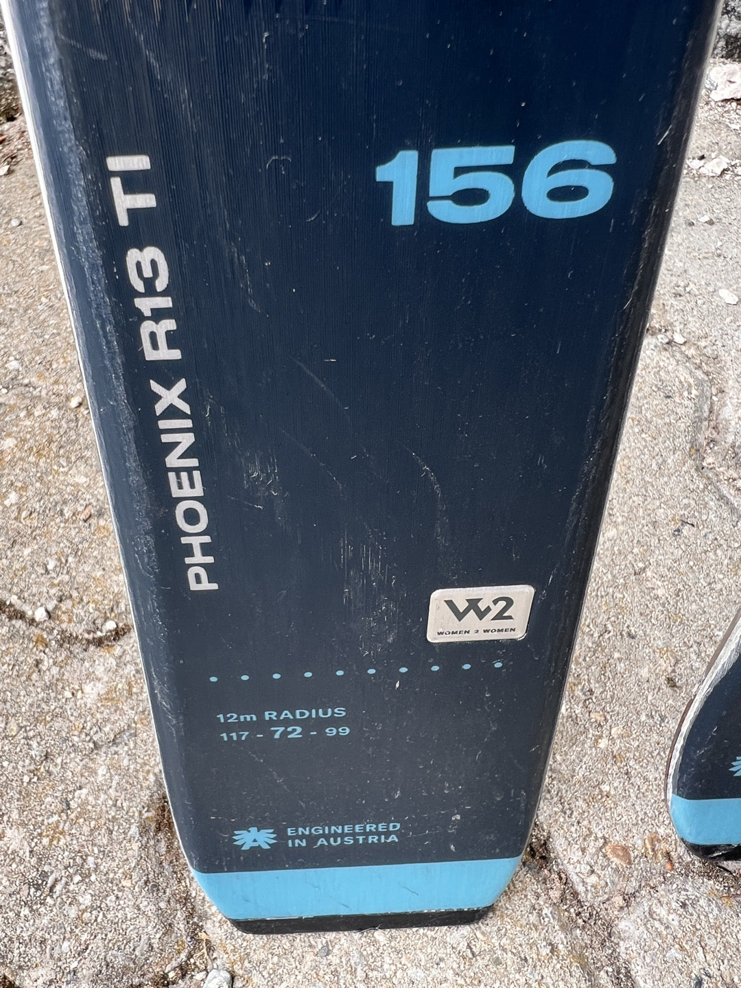 156cm sci Blizzard Phenix Ti W r12 usato test