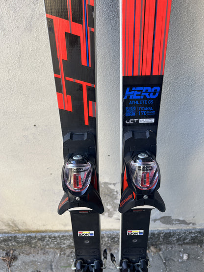 170cm sci Rossignol Hero GS FIS r20 usato 2024 N3