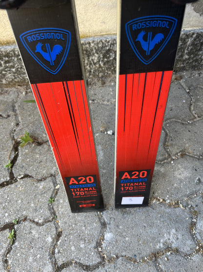 170cm sci Rossignol Hero GS FIS r20 usato 2024 N3