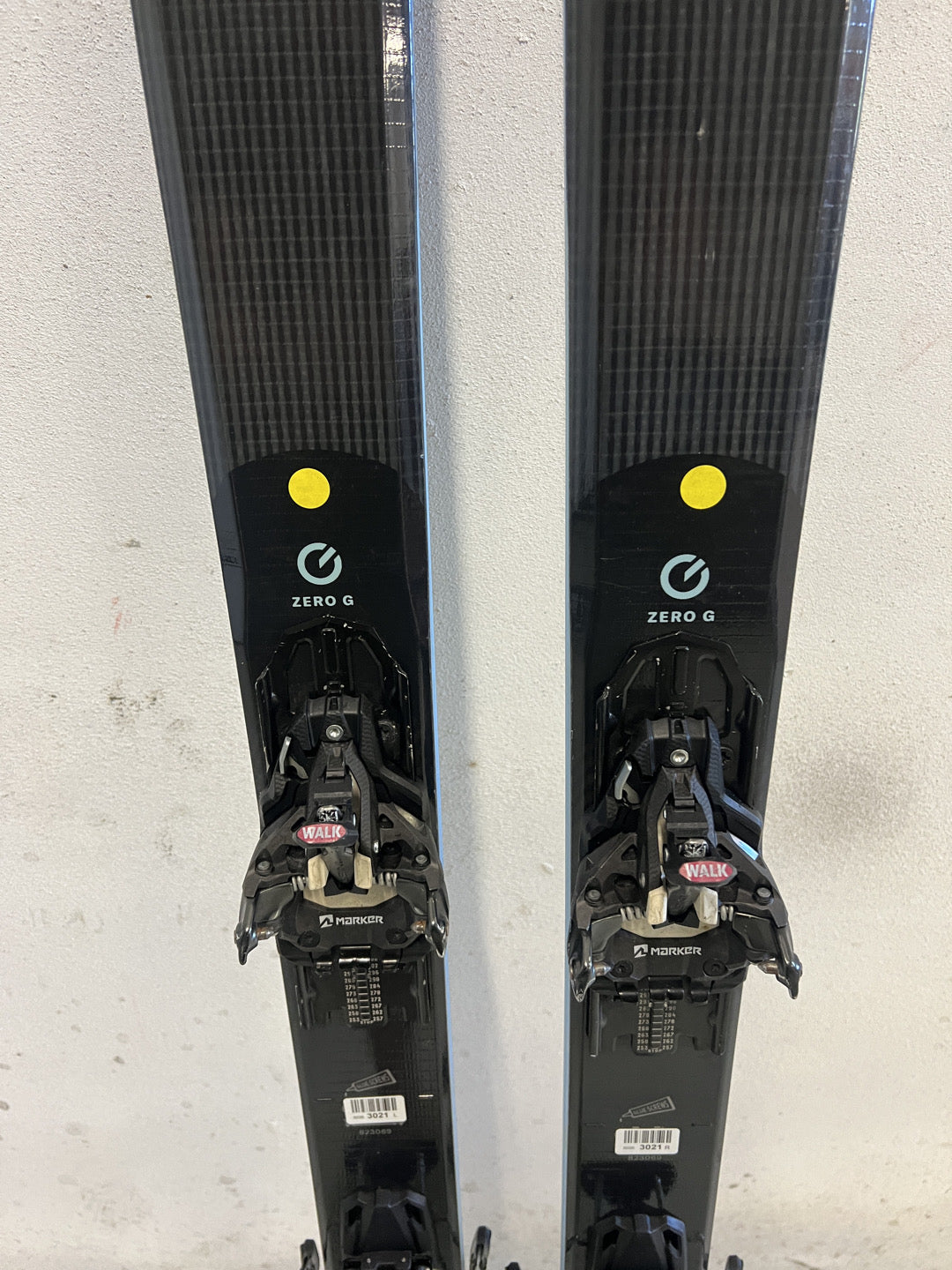 164cm Blizzard G080 LT + attacchi +pelli (N3021)