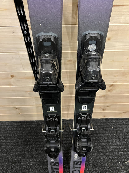 140cm sci Salomon CTS usato N153 usato