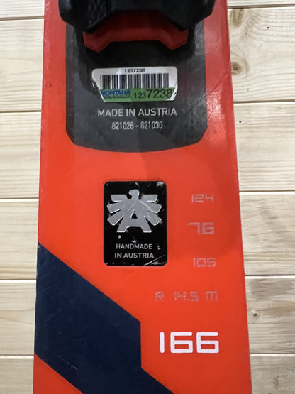 166cm sci Blizzard HRC r14.5 usati