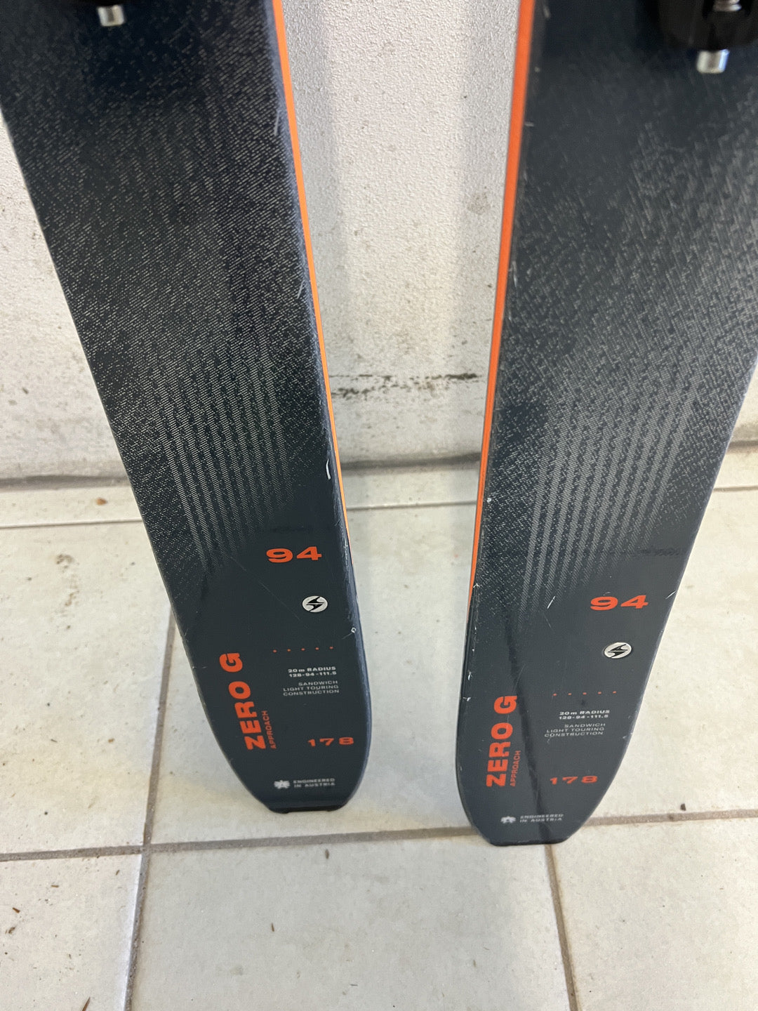 178cm Blizzard G094 Approach  Sci touring + attacc